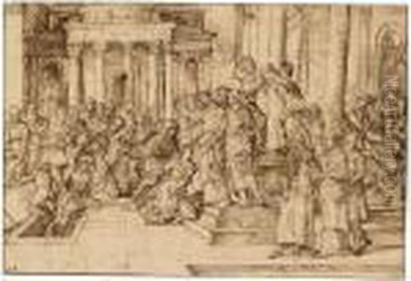 The Raising Of Lazarus - view 1