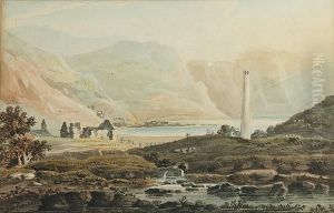 The Round Tower At Glendalough, Co Wicklow