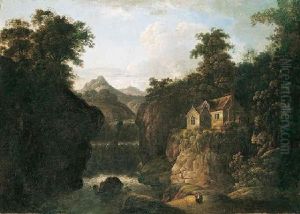 Sugar Loaf Mountain From The Tinnehinch Estate by John Henry Campbell