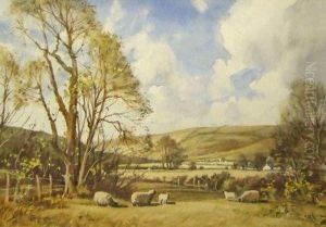 Springtime Near Pinwherry by Thomas, of Pall Mall Butler