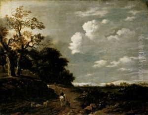 Signiert Unten Links: Camphuysen. by Joachim Govertsz. Camphuysen