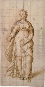 Figura Femminile In Piedi