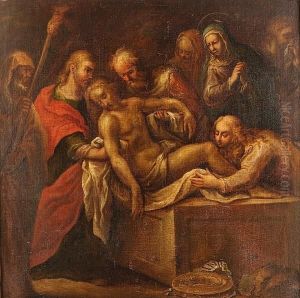 The Entombment by Bernardino Campi