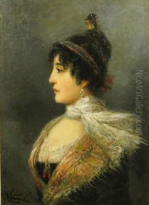 Ritratto Di Signora Spagnola by Giacomo Campi