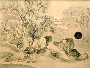 Landscape by Yosa (T.Y. Shinsho) Buson