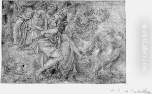 Diana And Callisto by Giulio Campi