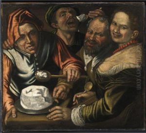 I Mangiatori Di Ricotta by Vincenzo Campi