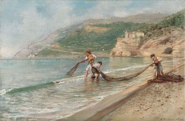 Pescatori Sulla Spiaggia - view 1