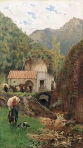 Tra I Monti by Alceste Campriani