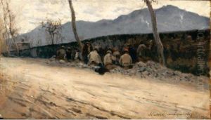 Gli Spaccatori Di Pietre by Alceste Campriani