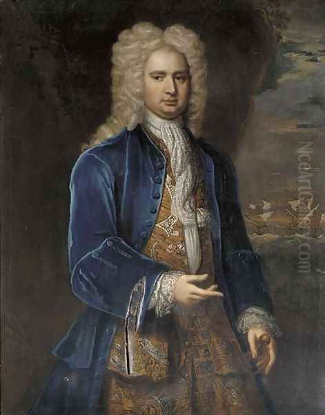 Portrait of Captain Hercules Baker (1689-1744) - view 1