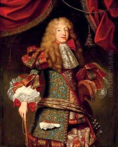 Portrait of man, believed to be The Grand Dauphin (1661-1711) by Alexis-Simon Belle