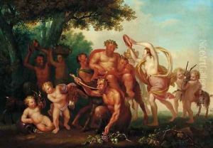 The March of Silenus by Balthasar Beschey
