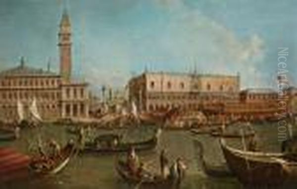 Il Ritorno Del Bucintoro Al Molo
Dopo La Festa Dello Sposalizio Simbolico Di Venezia Col Mare Nel Giorno
Dell""""""""ascensione - view 1