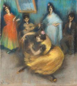 Baile Flamenco (flamenco Dancers) by Ricardo Canals y Llambi