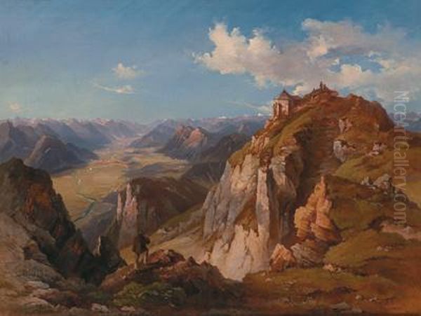 View From Dobratsch Into The Gailtal - view 1
