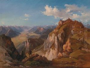 View From Dobratsch Into The Gailtal