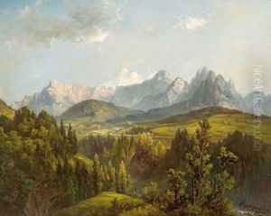 Blick Auf Die Julischen Alpen