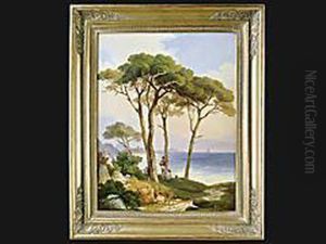 Italienische Kustenlandschaft Bei Neapel