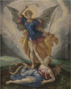 Saint Michael Vanquishing Satan
