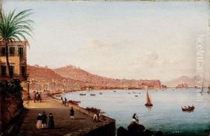 Veduta Di Napoli - 1842 Ca. by Salvatore Candido