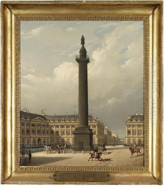 Paris, A View Of Place Vendome - view 1