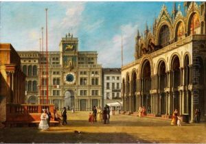 Venedig, San Marco by Giacomo Caneva