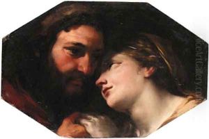 Jupiter and Psyche by Giovanni Antonio Burrini