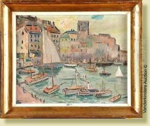 Le Vieux Port De Marseille by Jules Marie Canneel