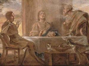 The Supper at Emmaus by Jan van Boeckhorst