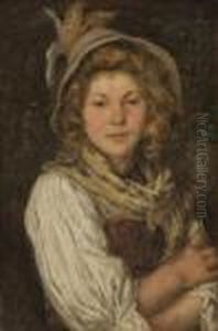 Ritratto Di Donna by Nicolo Cannicci