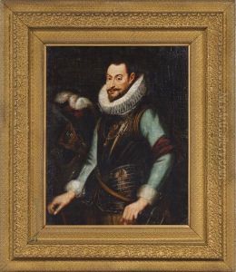Portrait Of Gentleman In Armor