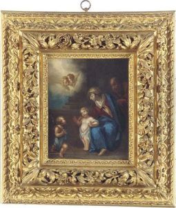 The Virgin And Child With The Infant Saint John The Baptist