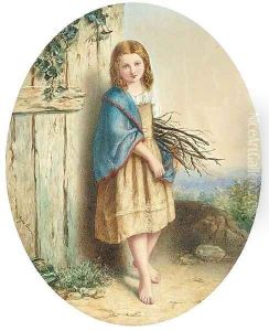 The young faggot gatherer by Agnes Rose Bouvier