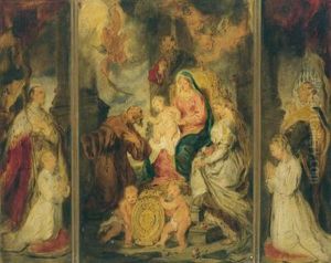 Anbetung Der Heiligen Familie