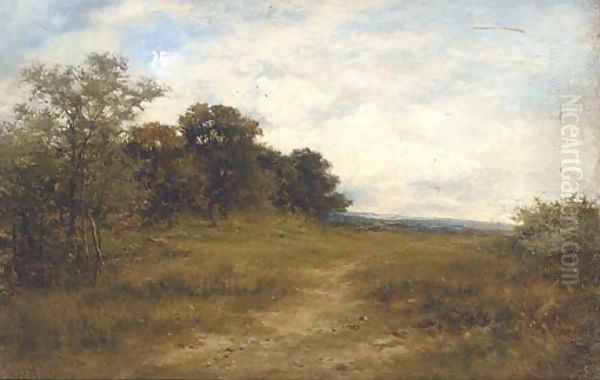 On the hill, Alkham, Kent, a sketch from nature - view 1