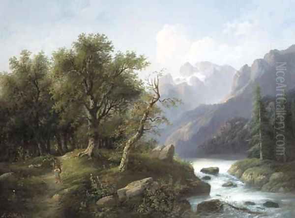 Partie aus Baiern; Partie aus Steiermark - view 1