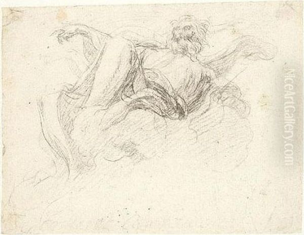 Study Of Jupiter In The Clouds - view 1