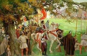 Knights Assembling by George Edmund Butler