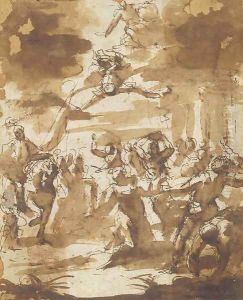 The Martyrdom of Saint Stephen by Giulio Benso
