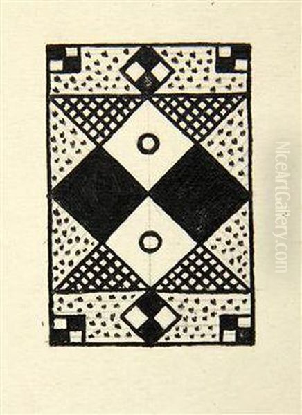 Set Of Three Binding Designs: F.langer - view 1