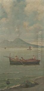 Rowing Before Vesuvius