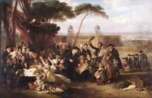 The Greenwich Pensioners Commemorating Trafalgar