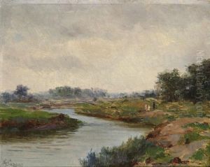 Bronx River, Eastchester, N.y. by Gaetano Capone