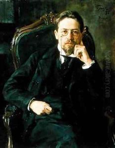 Portrait of Anton Pavlovich Chekhov by Osip Emmanuilovich Braz