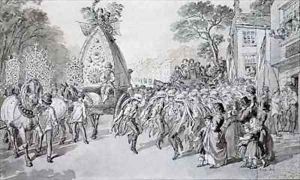 May Day at Bowdon, Cheshire by Warwick Brookes