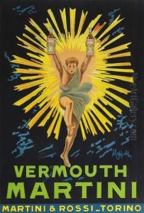 Vermouth Martini by Leonetto Cappiello
