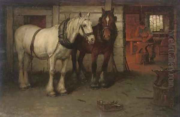 At the blacksmiths - view 1