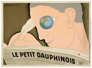 Le Petit Dauphinois.1933. by Leonetto Cappiello