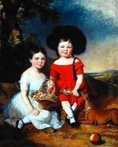 Annie and John Edward, children of Thomas Rhodes of Leeds